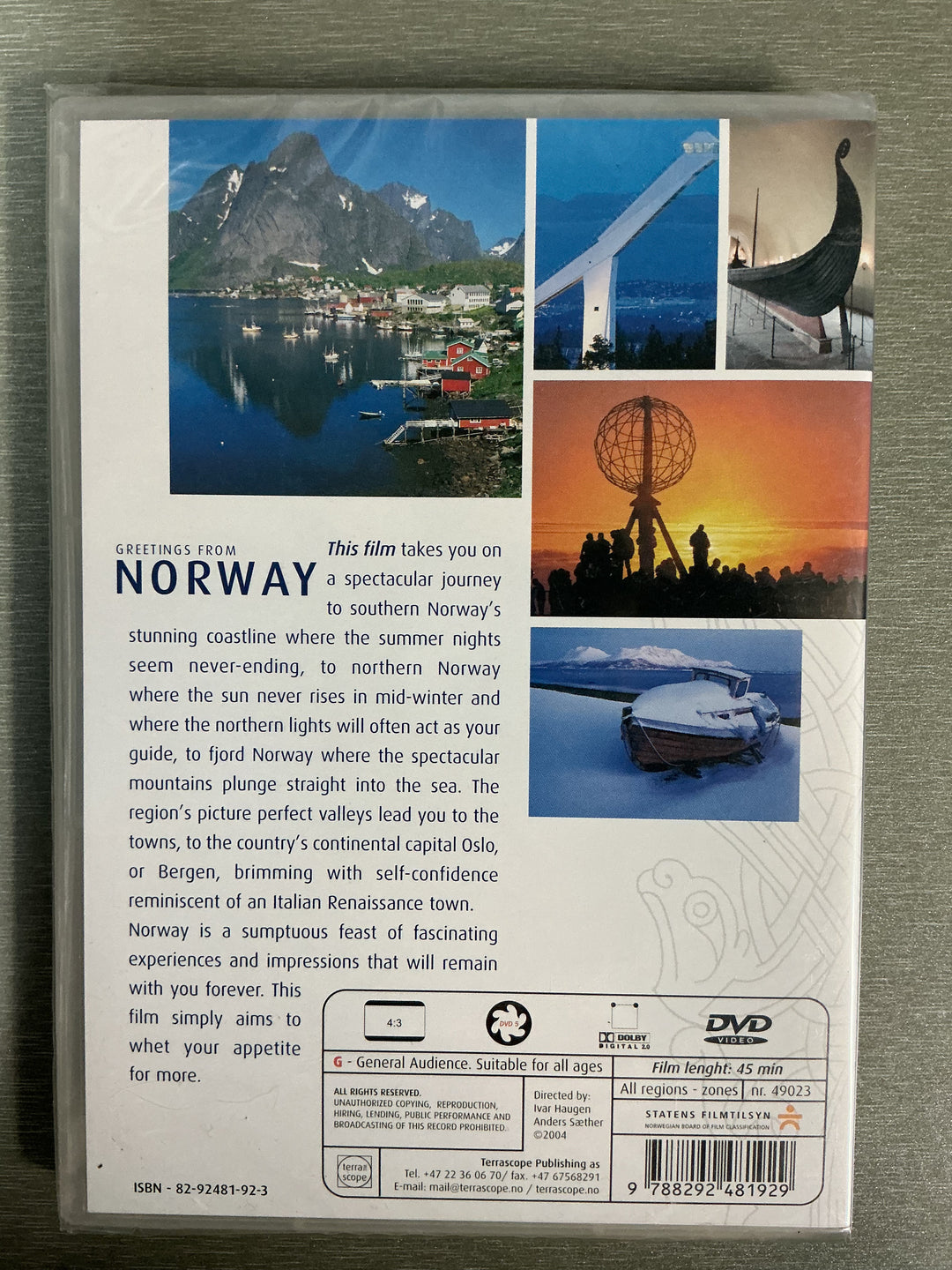 Greetings from Norway. DVD.