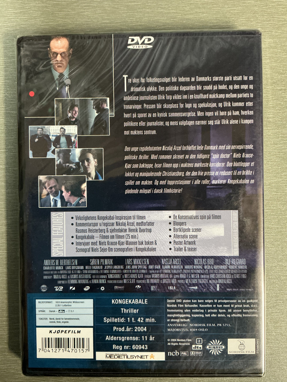 Kongekabalen (2004). DVD.