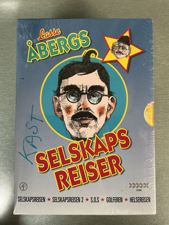 Lasse Åbergs Selskapsreiser. DVD.