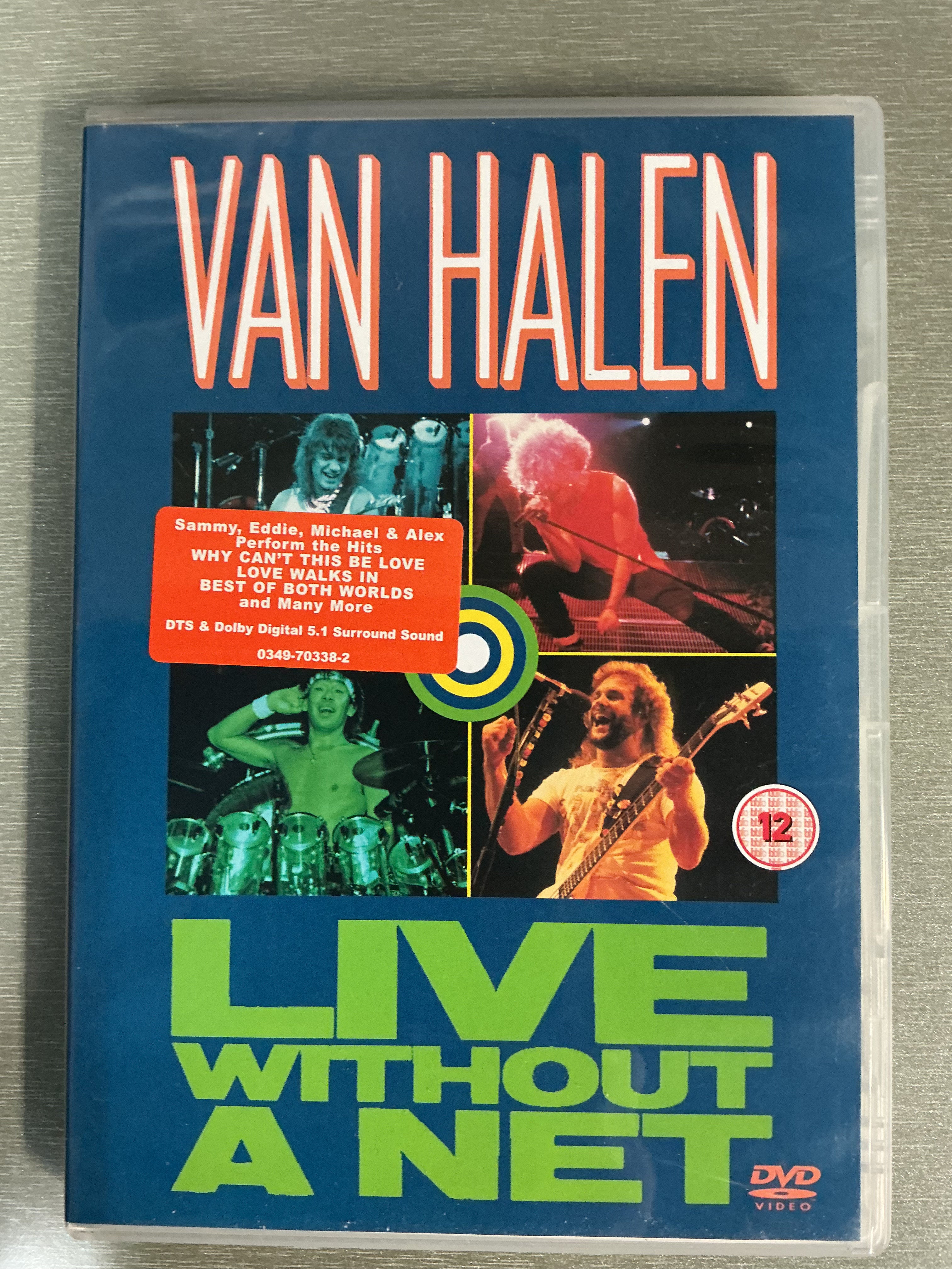 Van Halen: Live Without a Net. DVD.