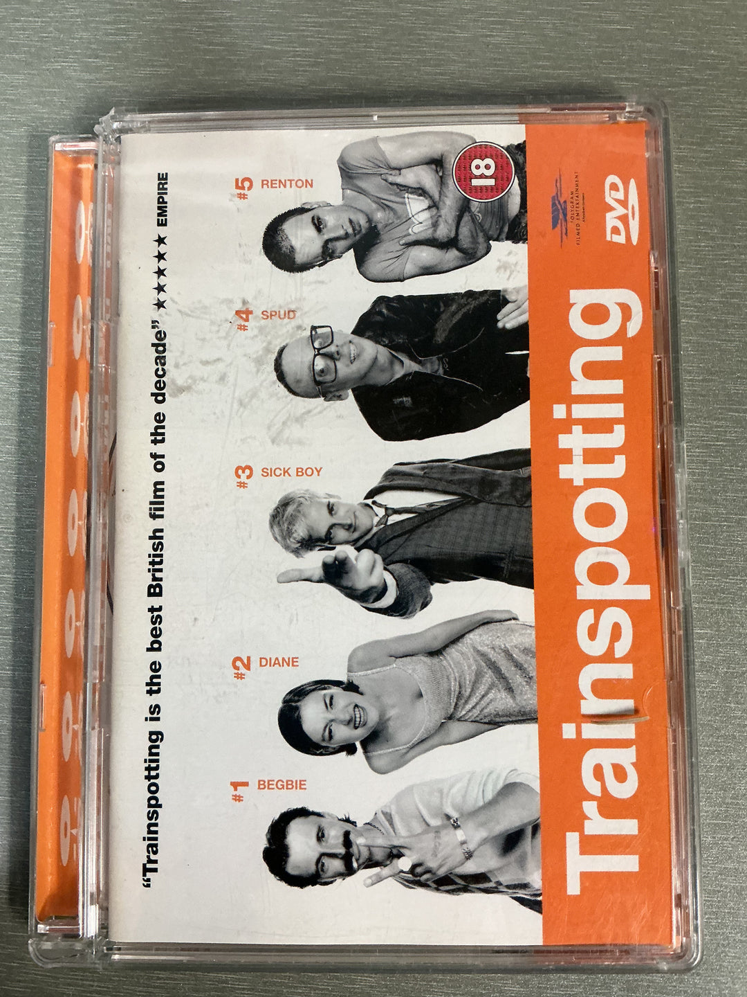 Trainspotting (1996). DVD.