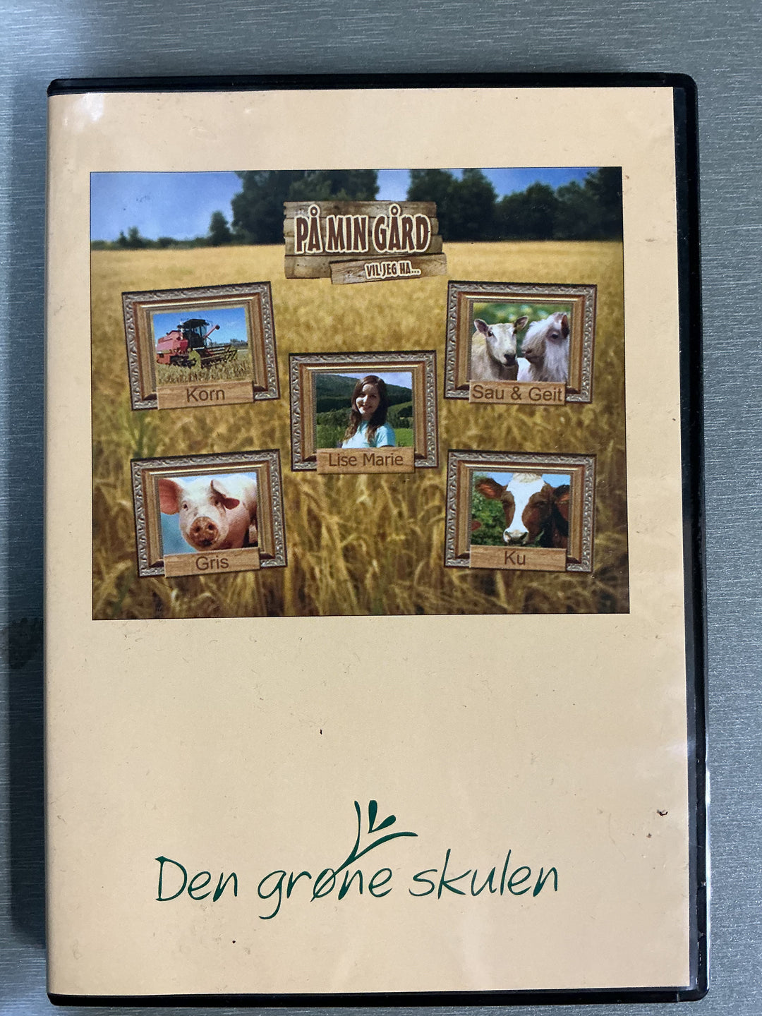 Den grønne skulen: På min gård. DVD.