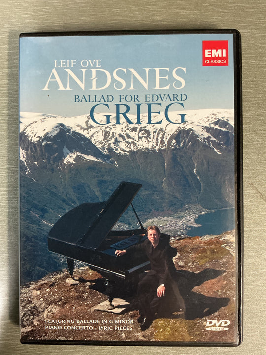 Leif Ove Andsnes: Ballad for Edvard Grieg. 2007. DVD.