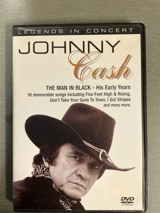Johnny Cash: The Man in Black - His Early Years. 2002. DVD.