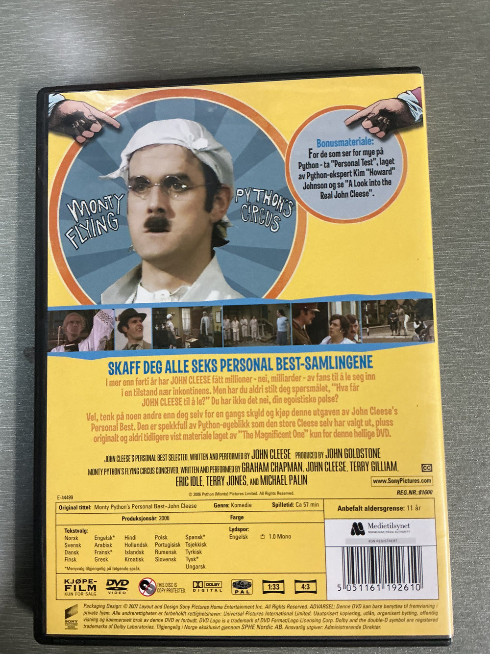 John Cleese's Personal Best. 2006. DVD.