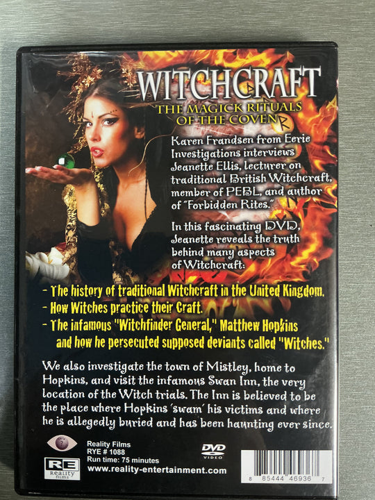 Witchcraft: The Magick Rituals of the Coven. DVD.