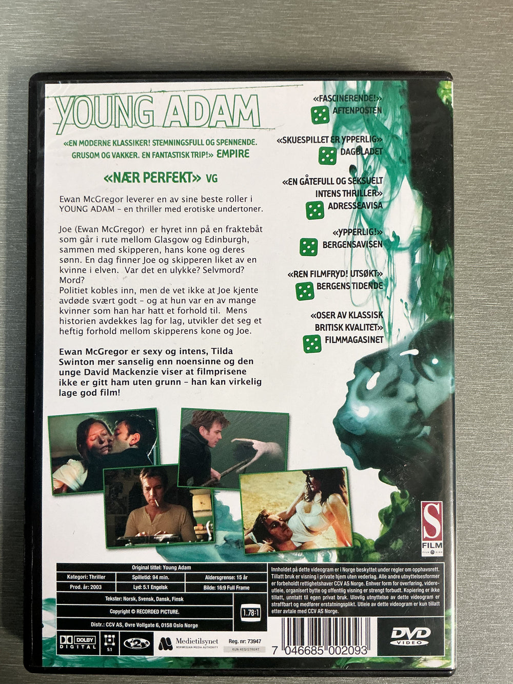 Young Adam (2003). DVD.