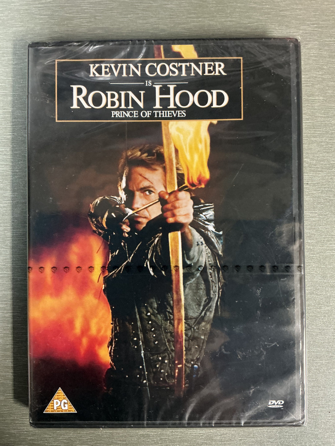 Robin Hood: Prince of Thieves (1991). DVD.