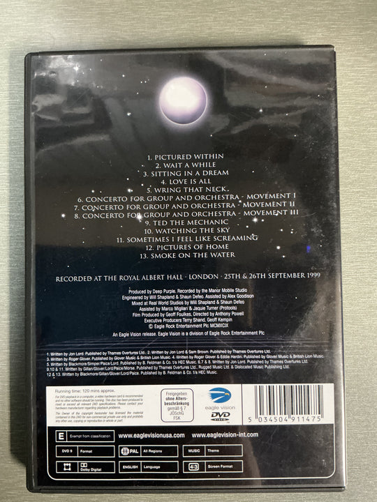 Deep Purple: In Concert with LSO (2000). DVD.