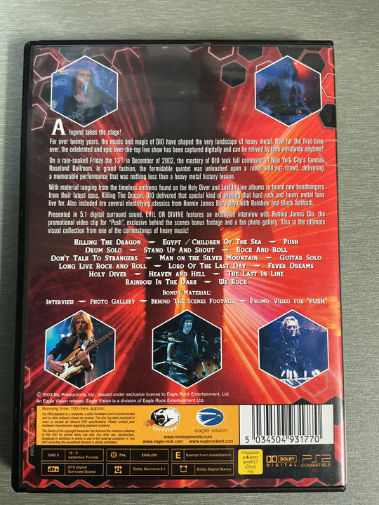 Dio: Evil or Divine (2003). DVD.