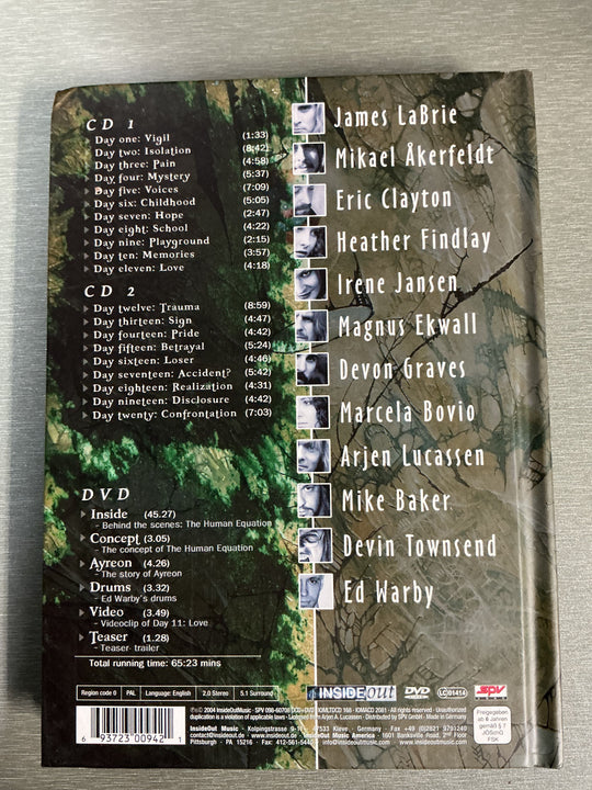 Ayreon: The Human Equation (2004). DVD.