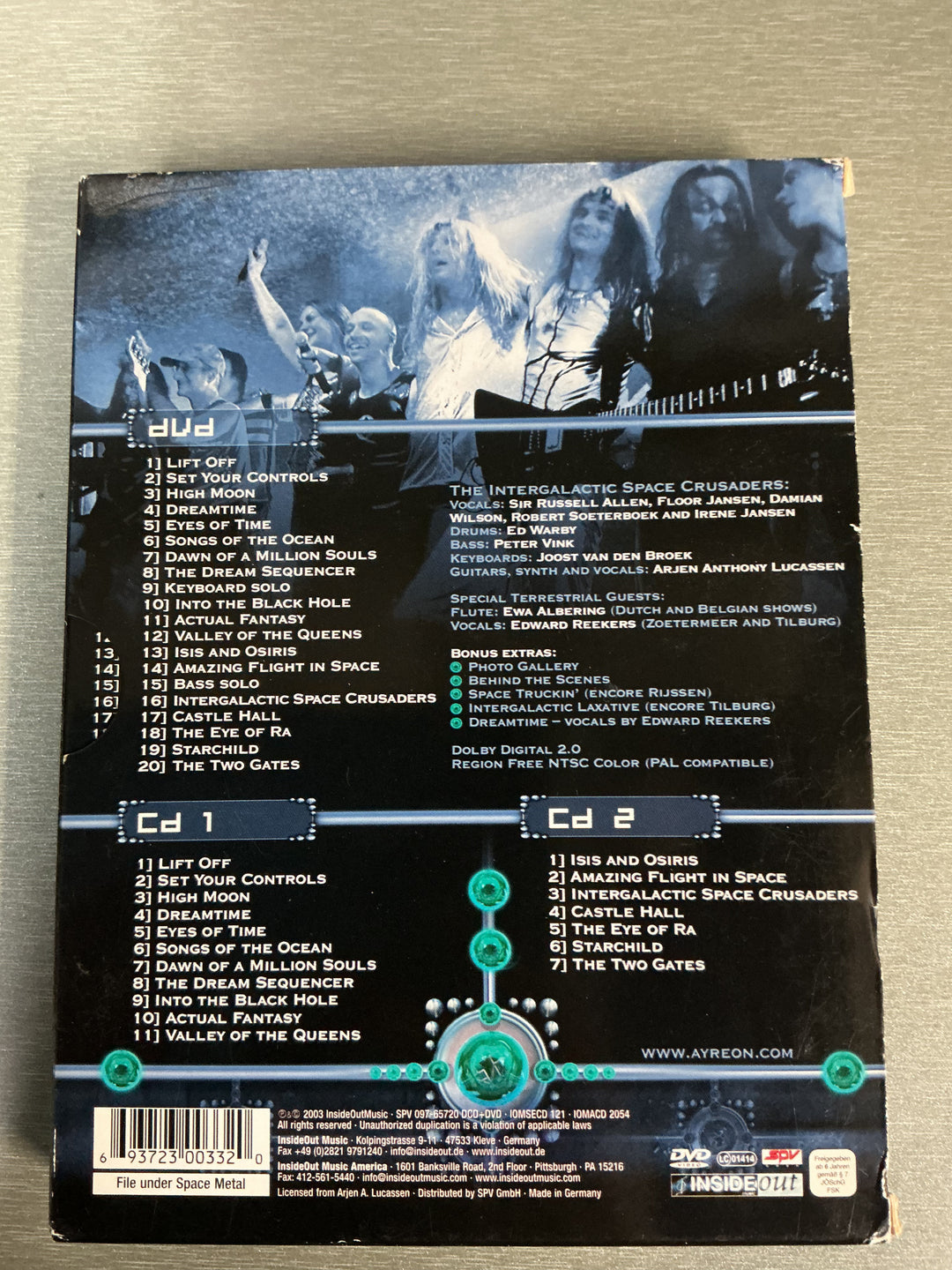 Star One: Live on Earth (2003). DVD.