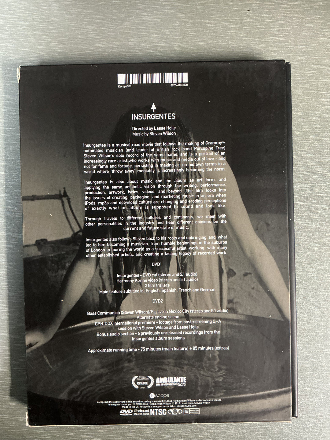 Insurgentes (2010). DVD.