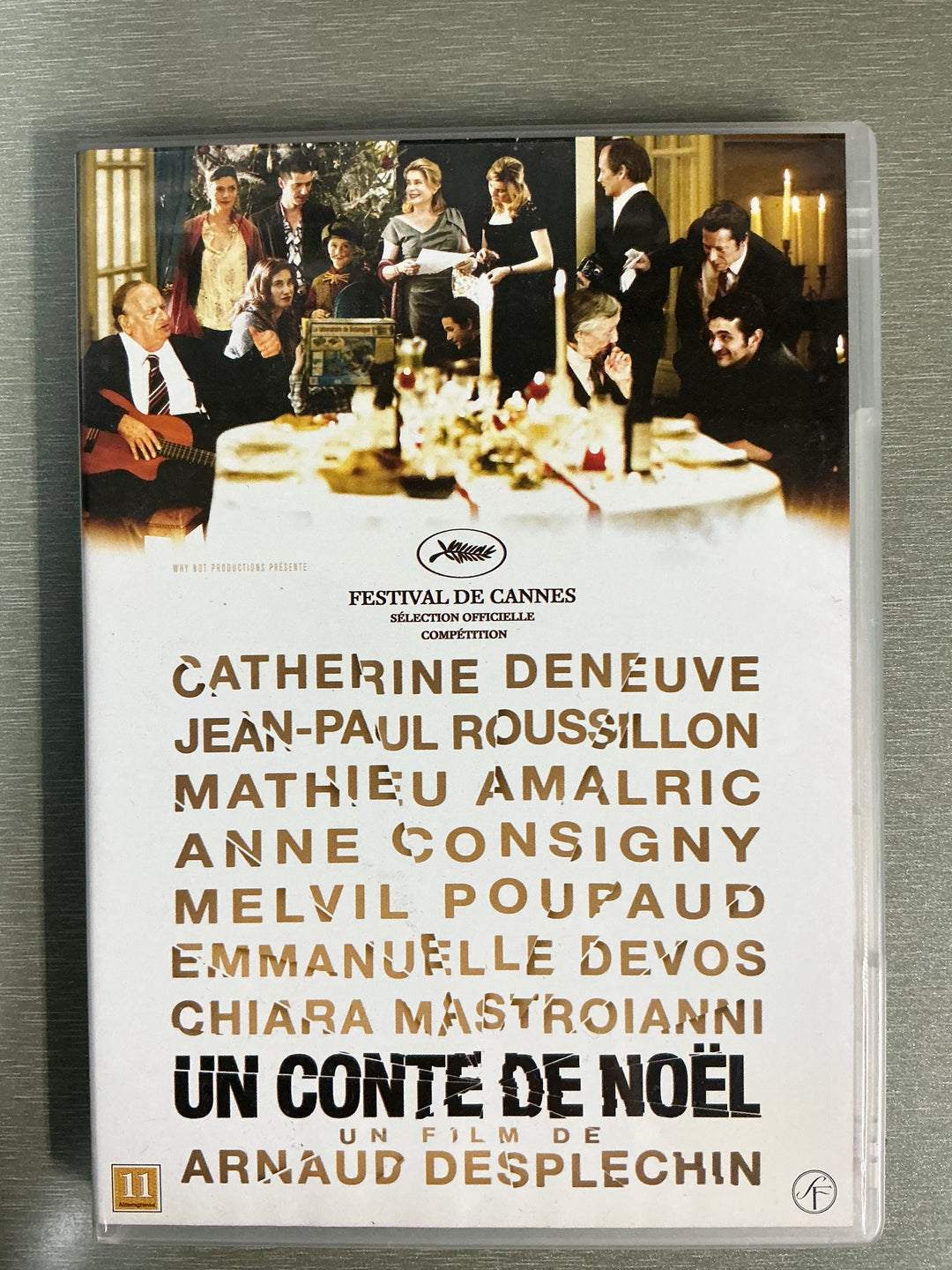 Un Conte de Noël (2008). DVD.