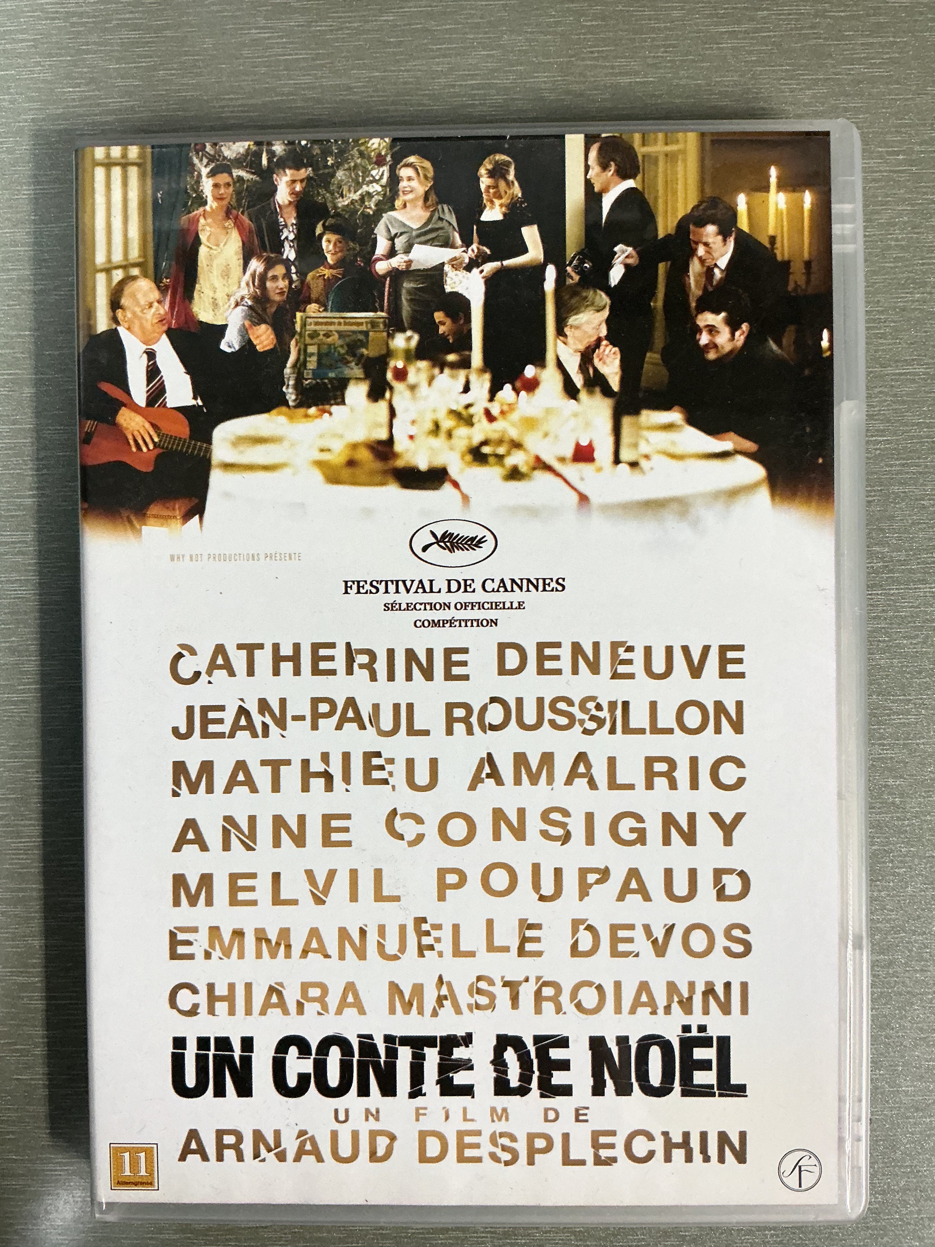 Un Conte de Noël (2008). DVD.