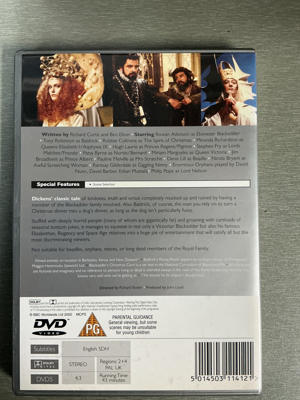 Blackadder's Christmas Carol (1988). DVD.