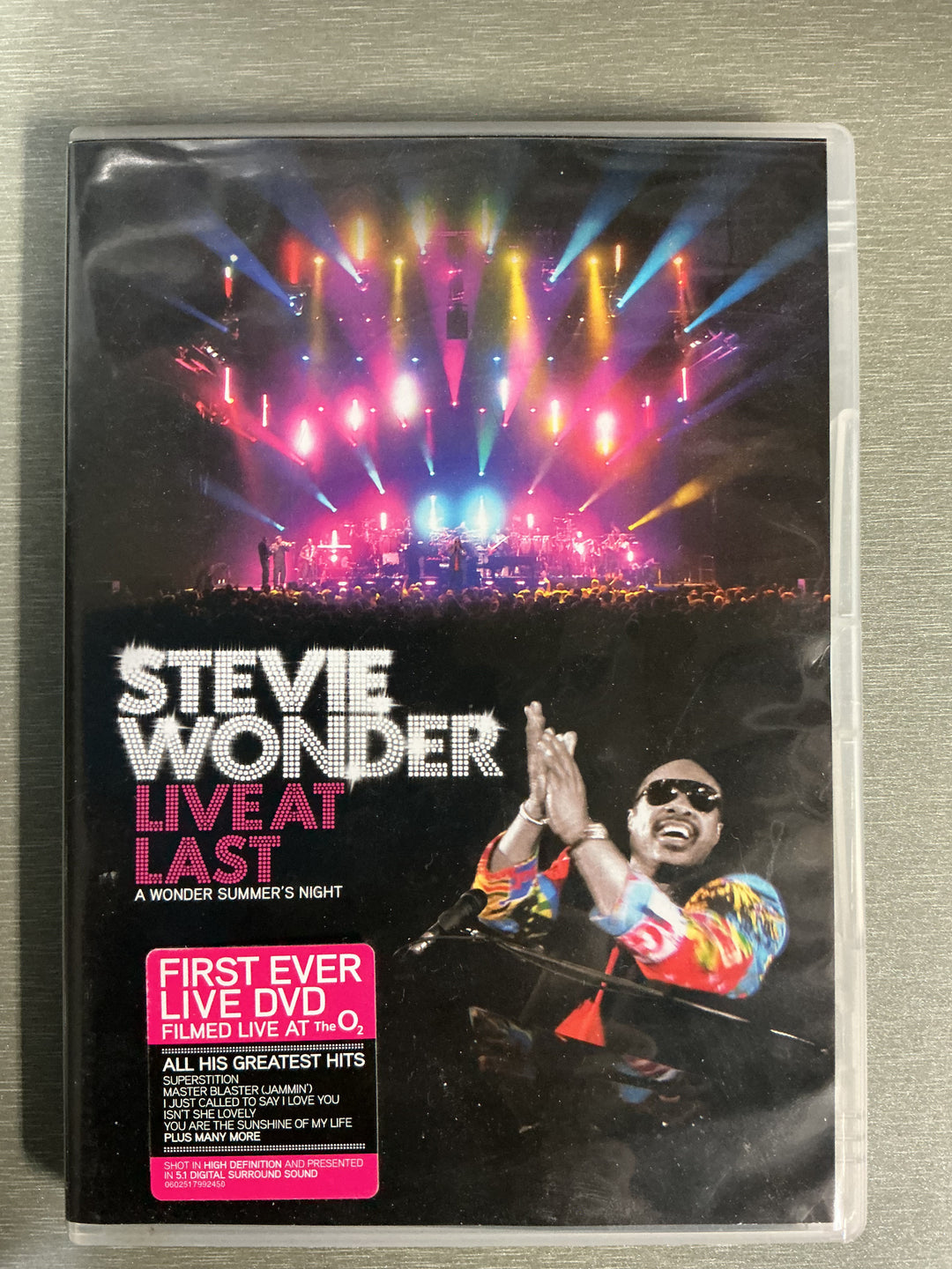 Stevie Wonder: Live At Last (2008). DVD.