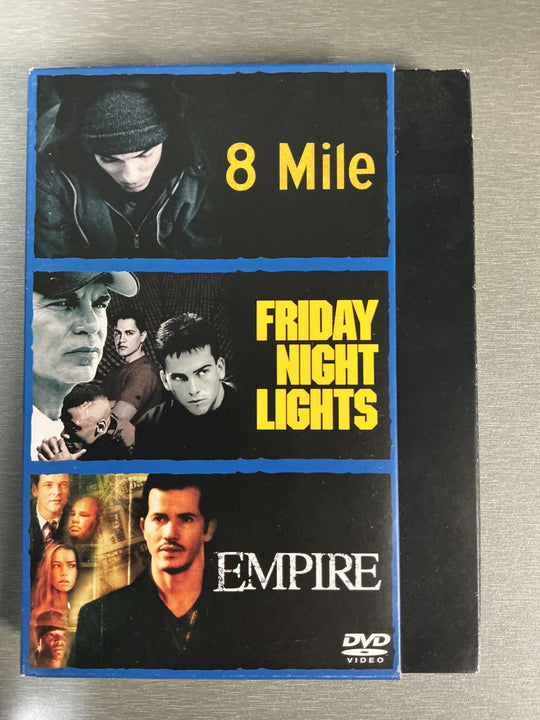 8 Mile / Friday Night Lights / Empire (Bundle). DVD.