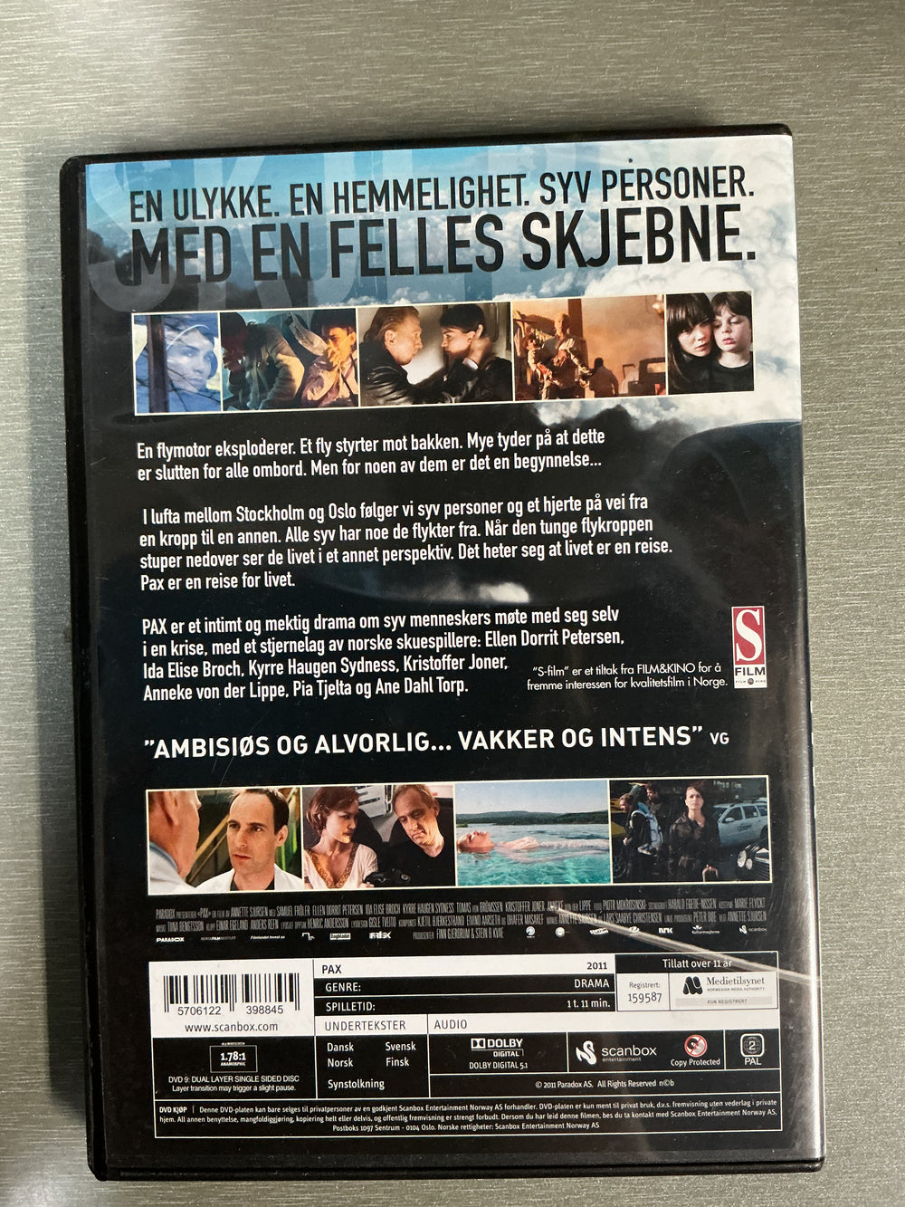 Pax (2011). DVD.
