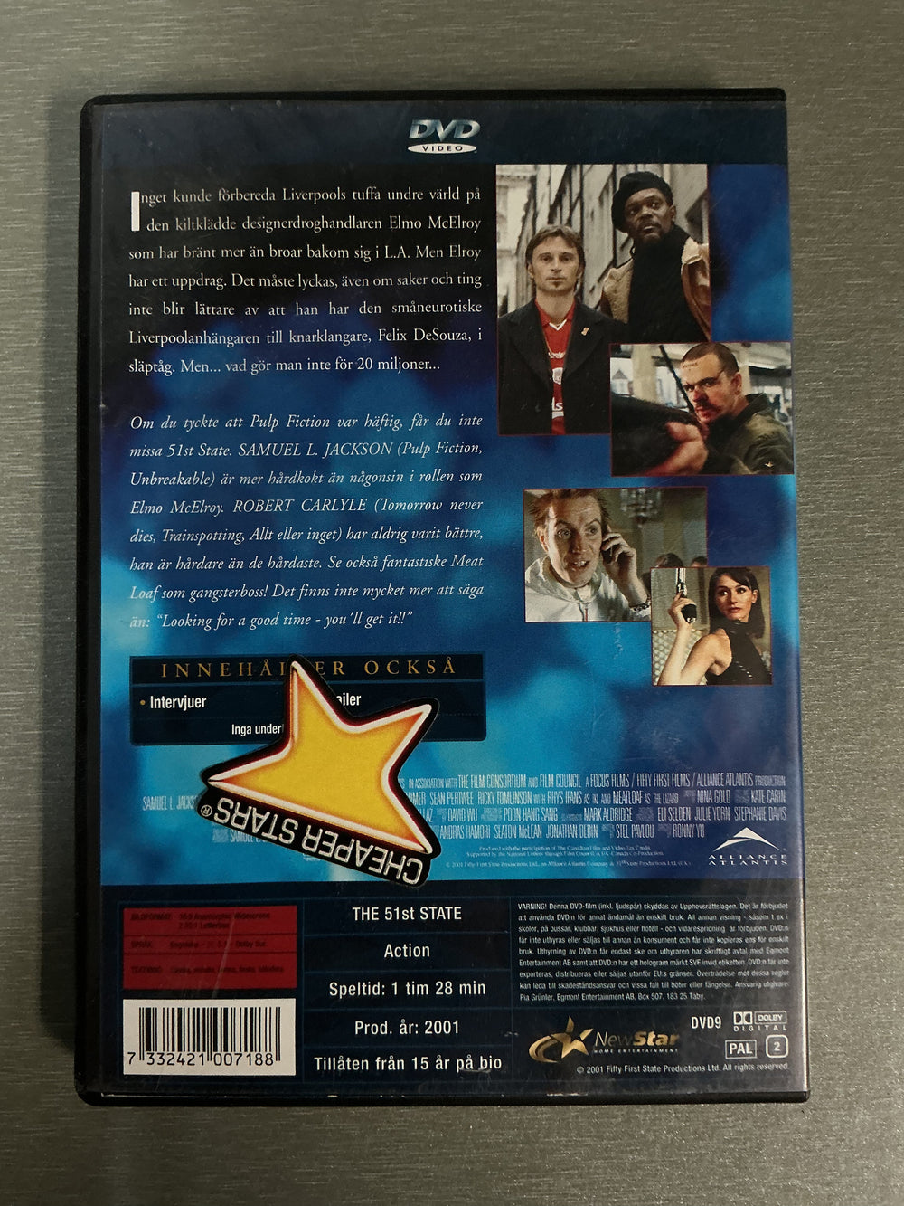 The 51st State (2001). DVD.