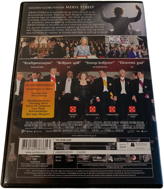Jernkvinnen (2011). DVD.