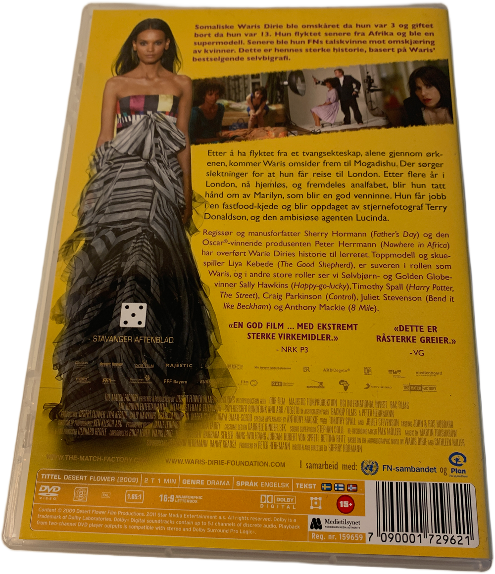 Ørkenblomsten (2009). DVD.
