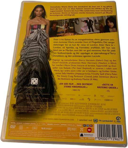 Ørkenblomsten (2009). DVD.