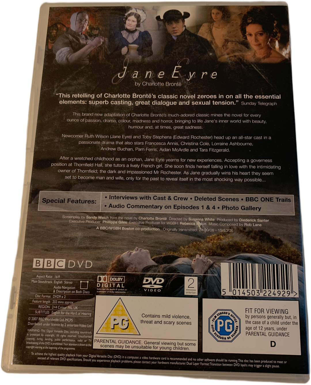 Jane Eyre (2006). DVD.