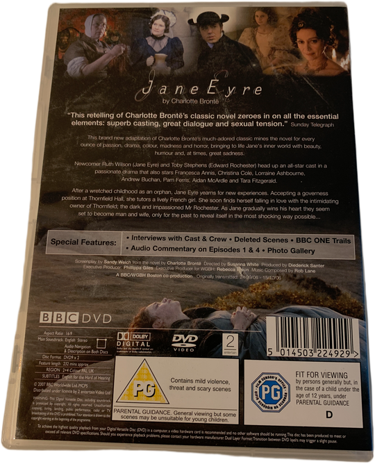 Jane Eyre (2006). DVD.