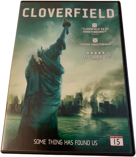 Cloverfield (2008). DVD.
