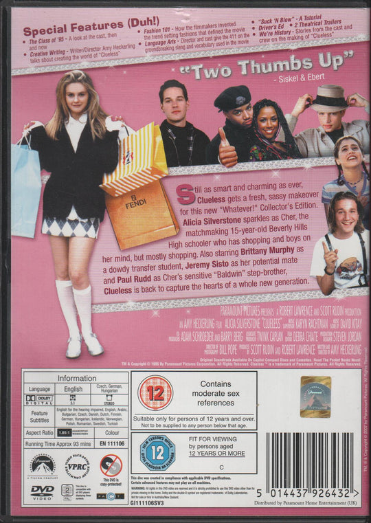 Clueless. 1995. DVD.