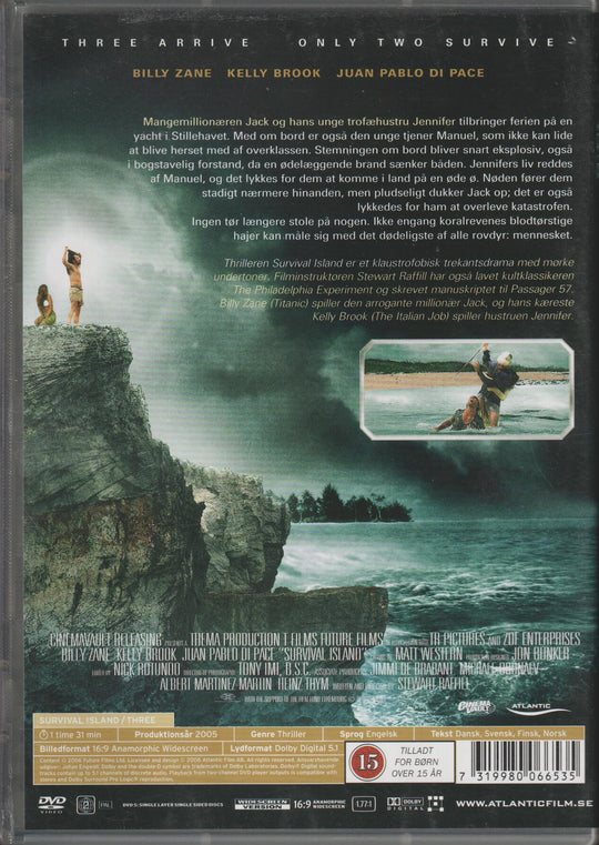 Survival Island (2005). DVD.