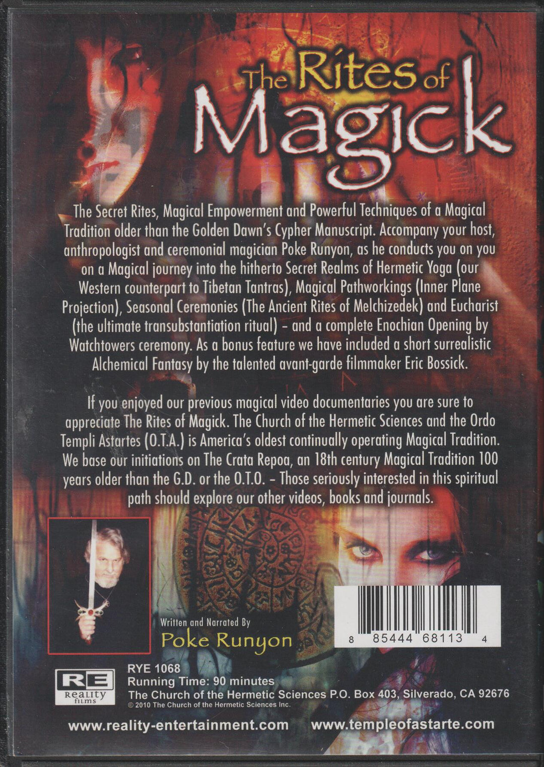 The Rites of Magick. 2002. DVD.