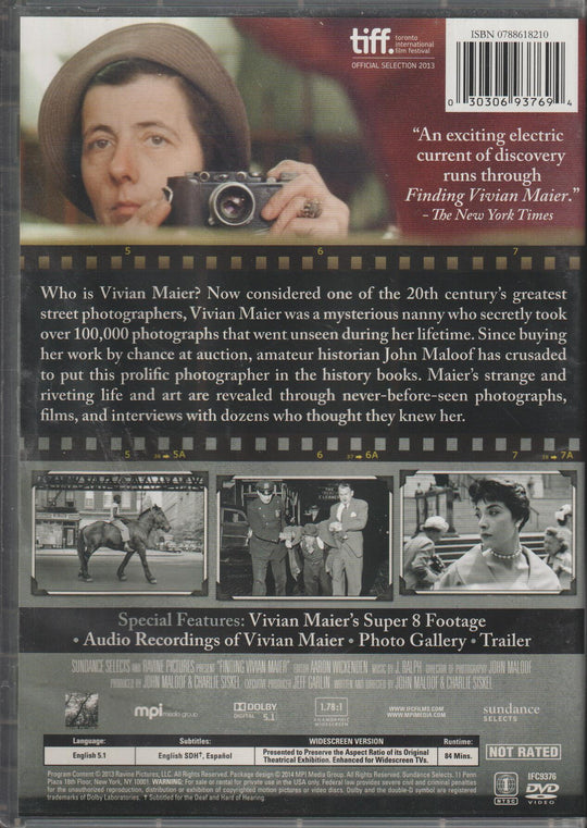 Finding Vivian Maier (2013). DVD.