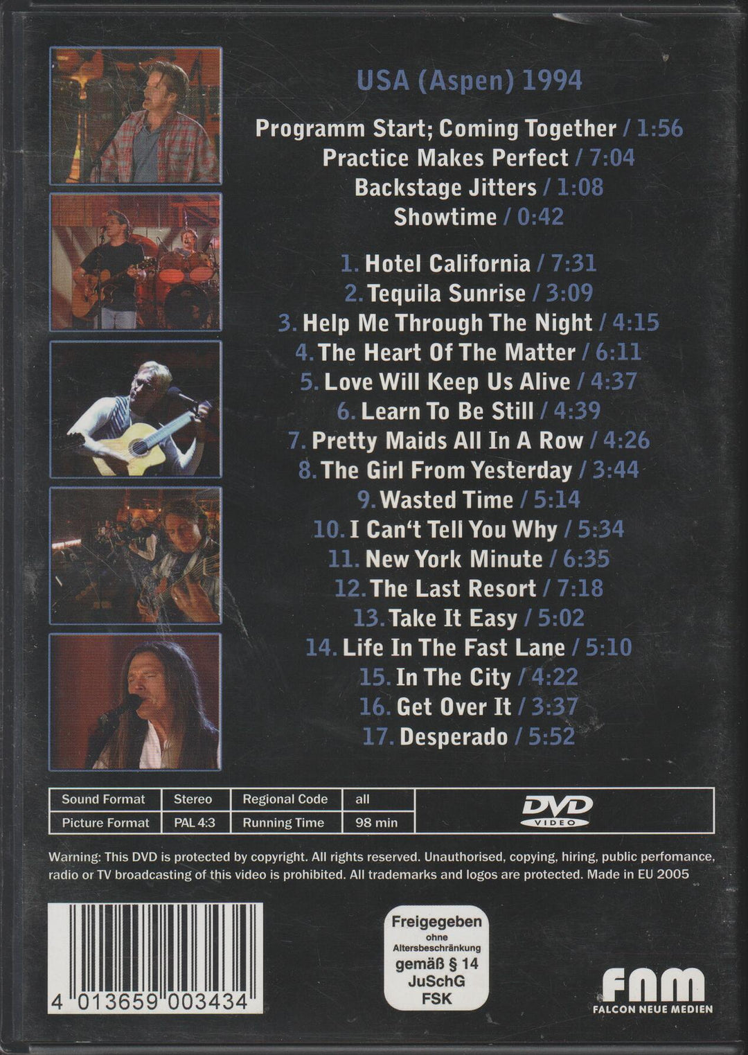 Eagles: Live. 2005. DVD.