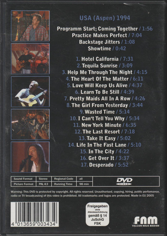 Eagles: Live. 2005. DVD.
