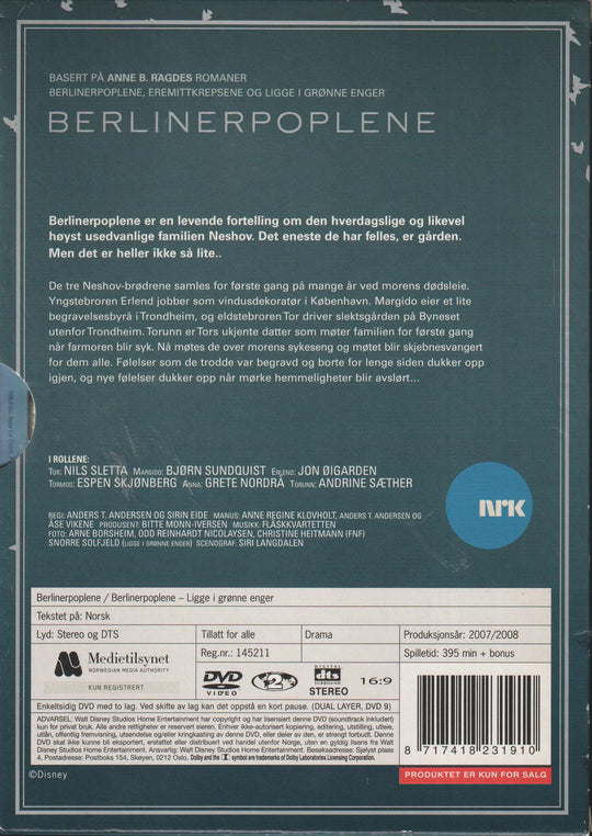 Berlinerpoplene (2007). DVD.