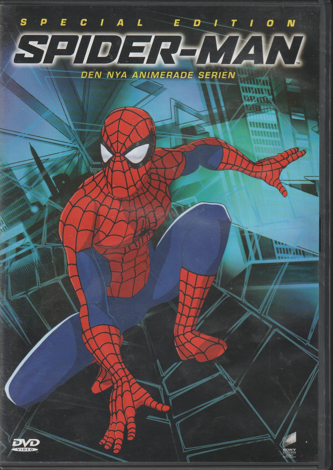 Spider-Man: Den nye animerte serien (2003). DVD.