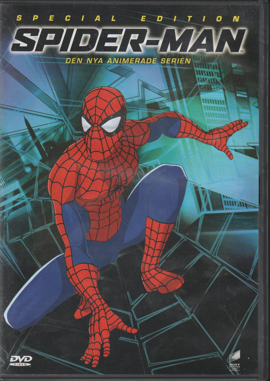 Spider-Man: Den nye animerte serien (2003). DVD.