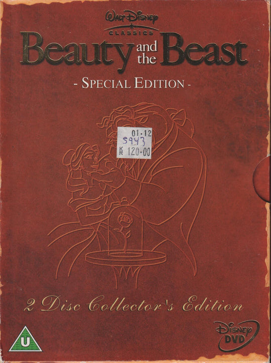Beauty and the Beast - Special Edition (1991). DVD.