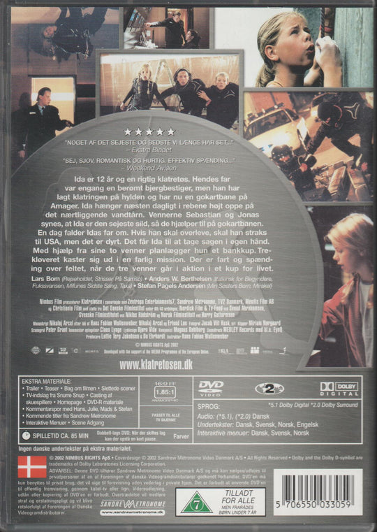 Klatretjuven (2002). DVD.