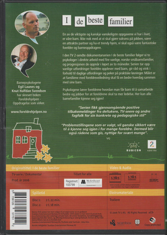 I de beste familier (2004) . DVD.