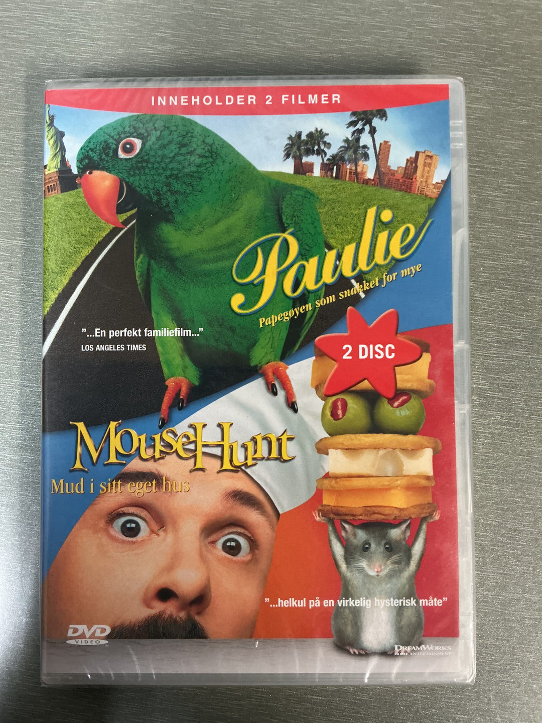 Paulie & MouseHunt (1998/1997) . DVD.