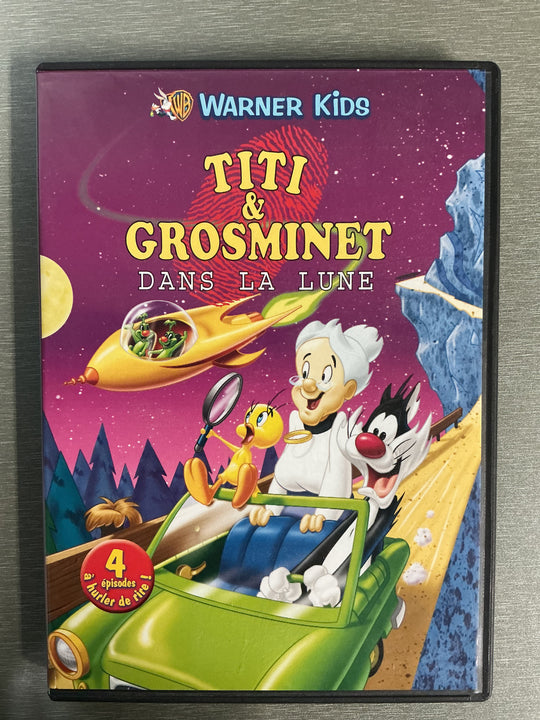 Titi & Grosminet dans la lune (2003) . DVD.