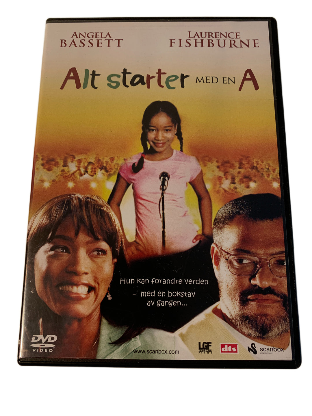 Alt starter med en A (Akeelah and the Bee) (2006) . DVD.