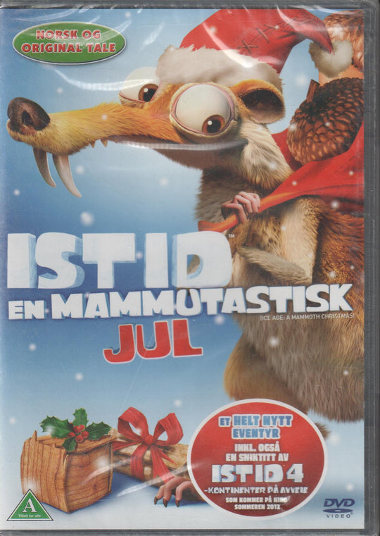 Istid: En Mammutastisk Jul. DVD. Ny i plast!