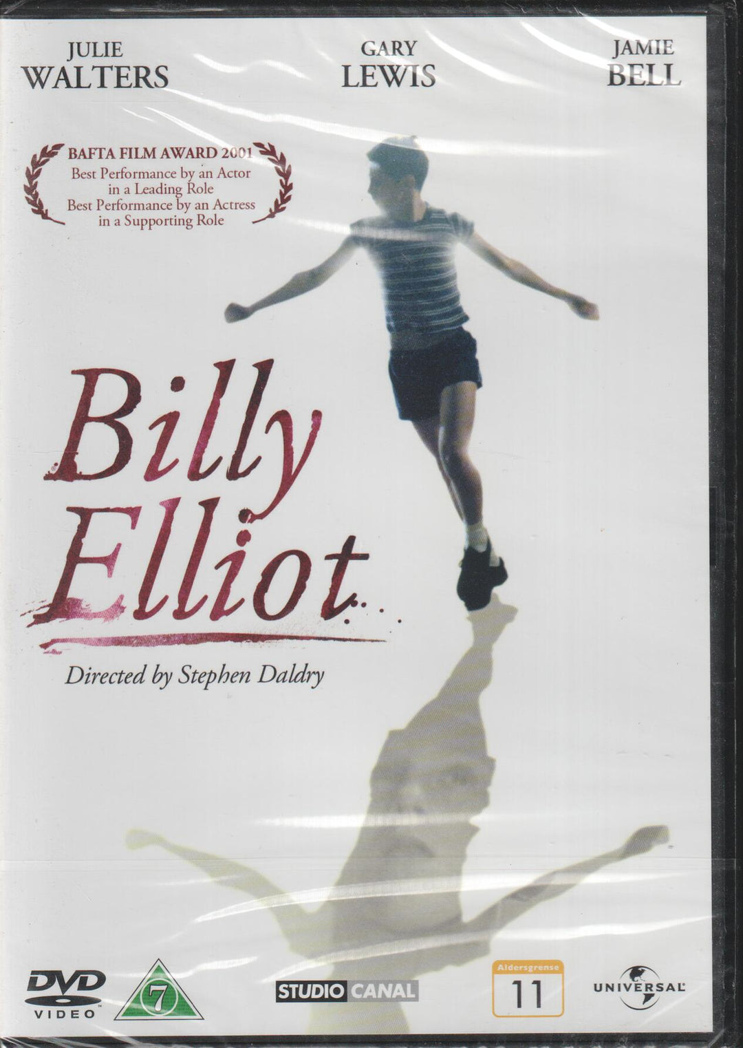 Billy Elliot (2000). DVD. Ny i plast!