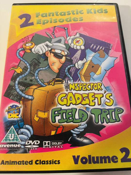 Inspector Gadget's Field Trip - Volume 2 (1996). DVD.