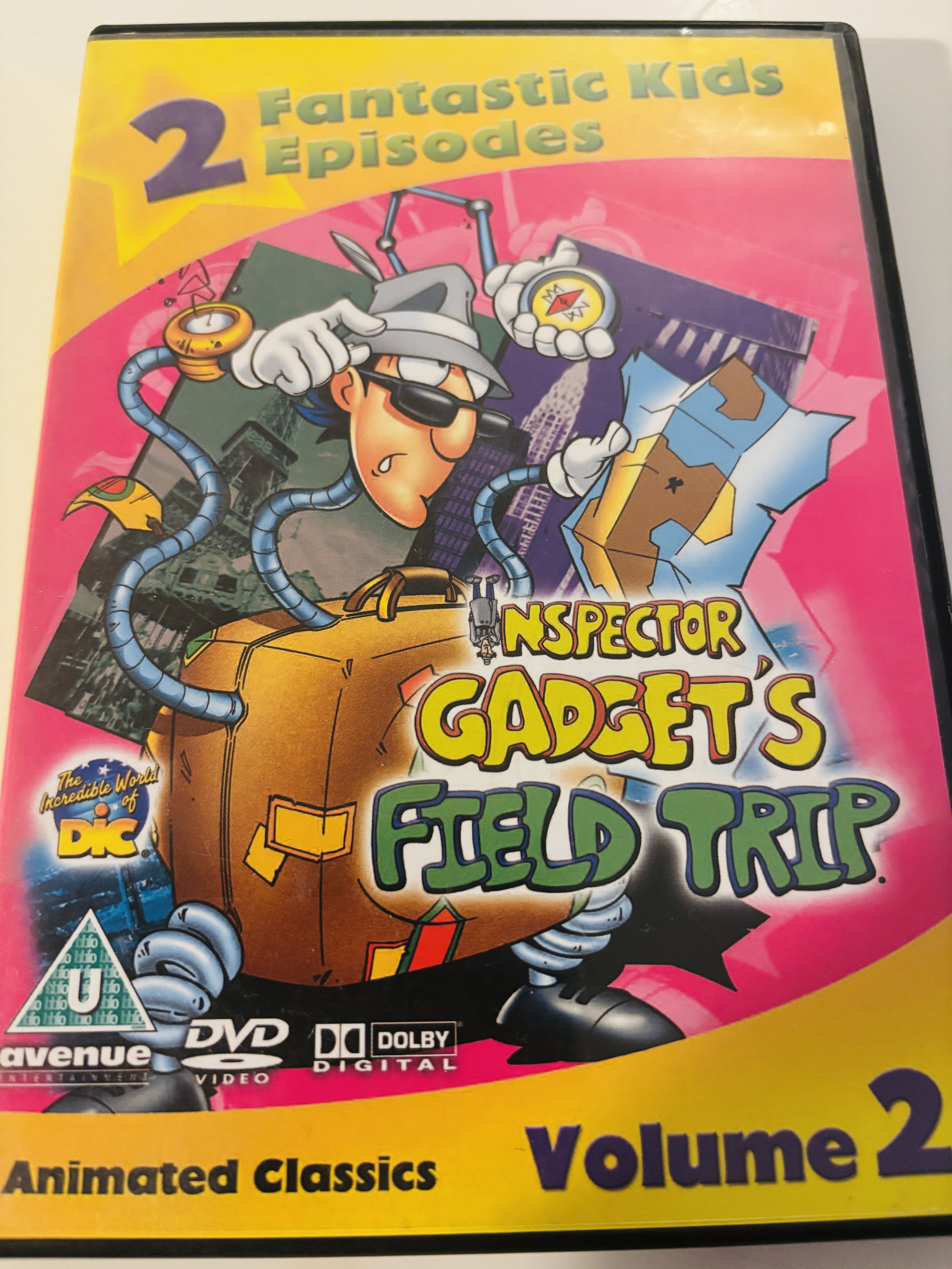 Inspector Gadget's Field Trip - Volume 2 (1996). DVD.