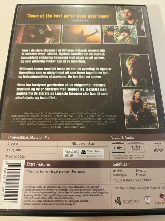 Skeleton Man (2004). DVD.